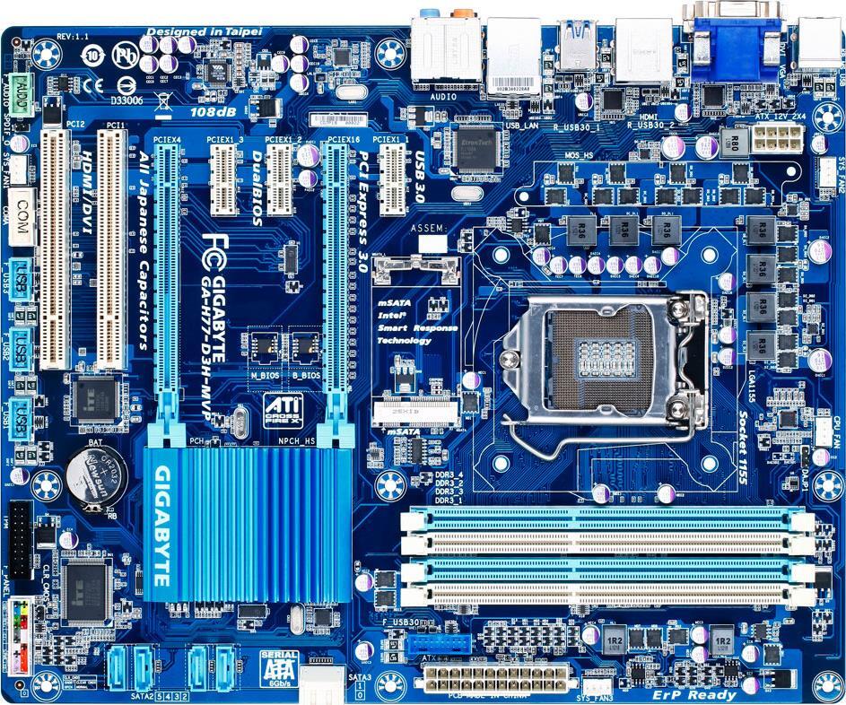 GA-H77-D3H-MVP (Rev. 1.1) マザーボード - GIGABYTE Japan