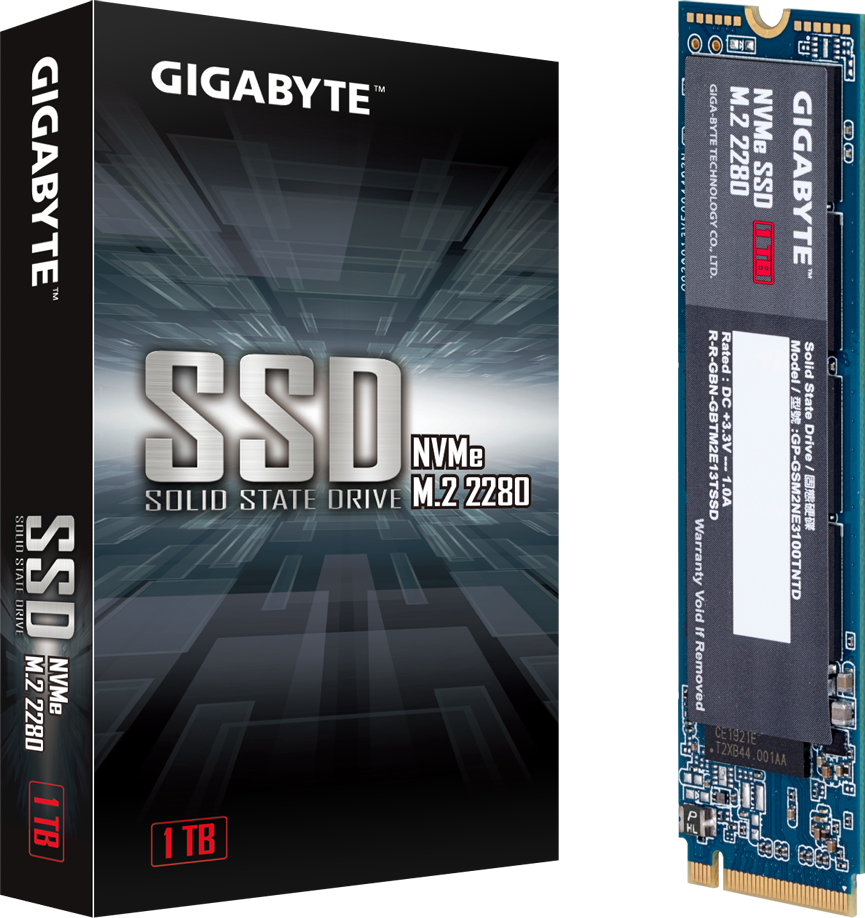 GIGABYTE NVMe SSD 1TB - GIGABYTE Global