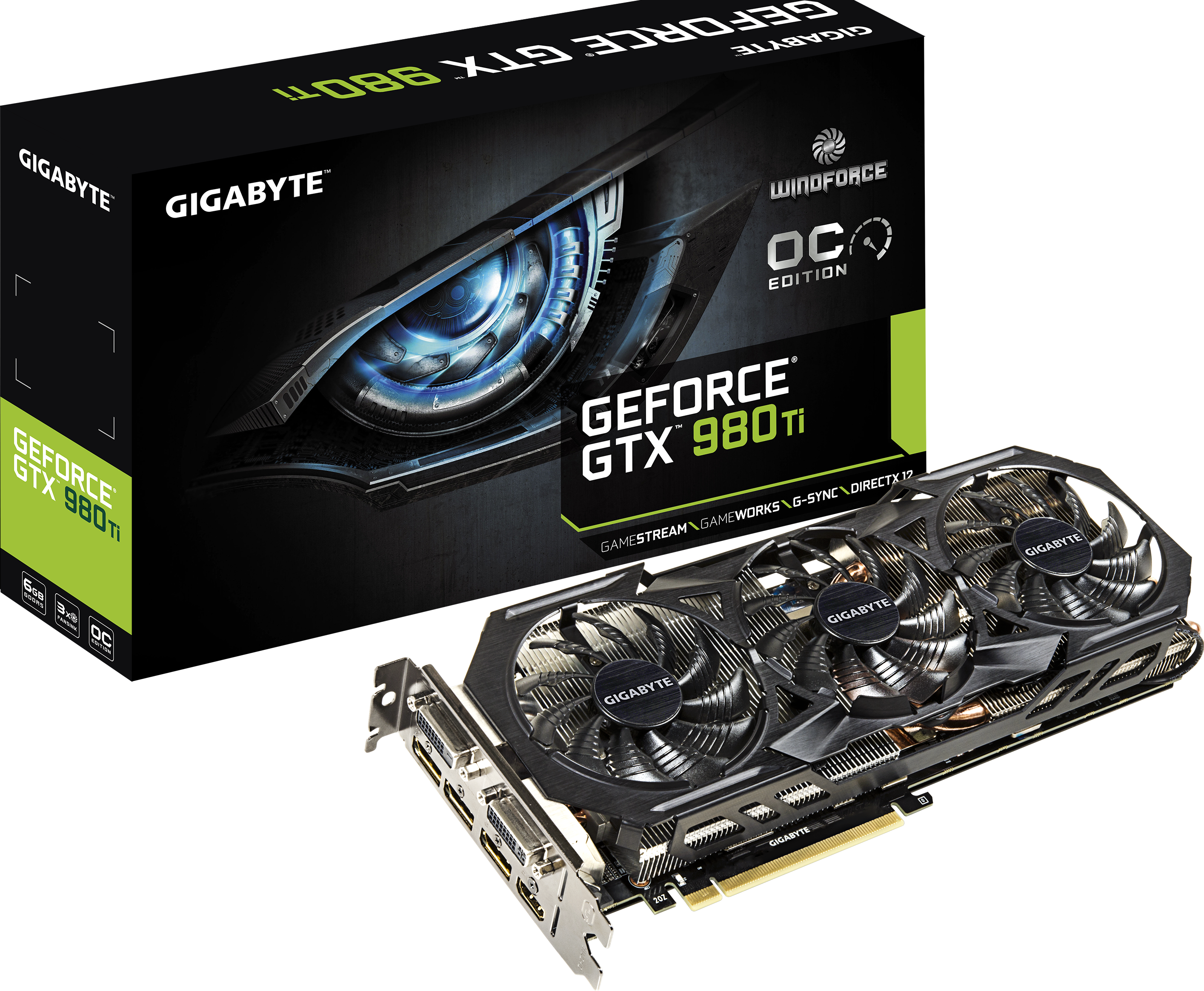 グラフィックスカード - GV-N98TWF3-6GD