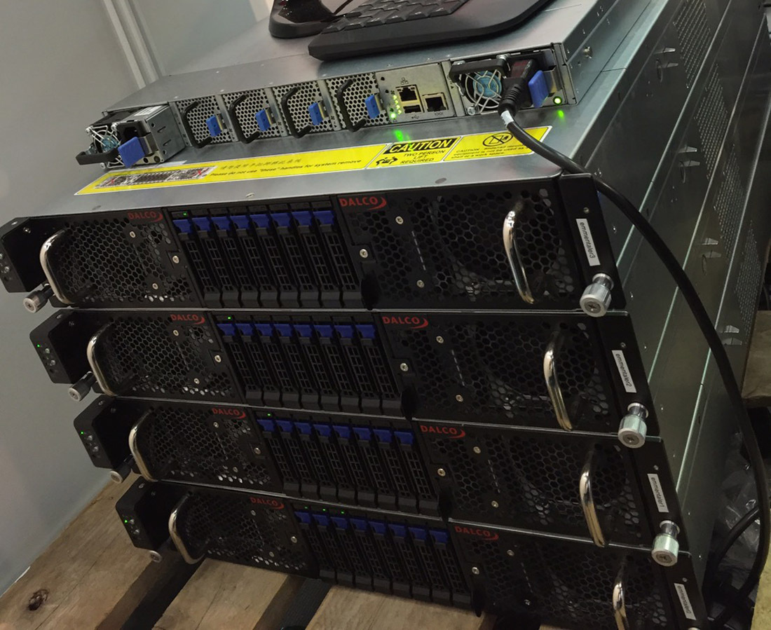 ETH HPC cluster using 4 x GIGABYTE G291-280