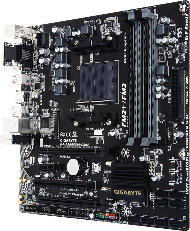 GA-F2A88XM-D3HP (Rev. 1.0) Placas-mãe - GIGABYTE Brazil