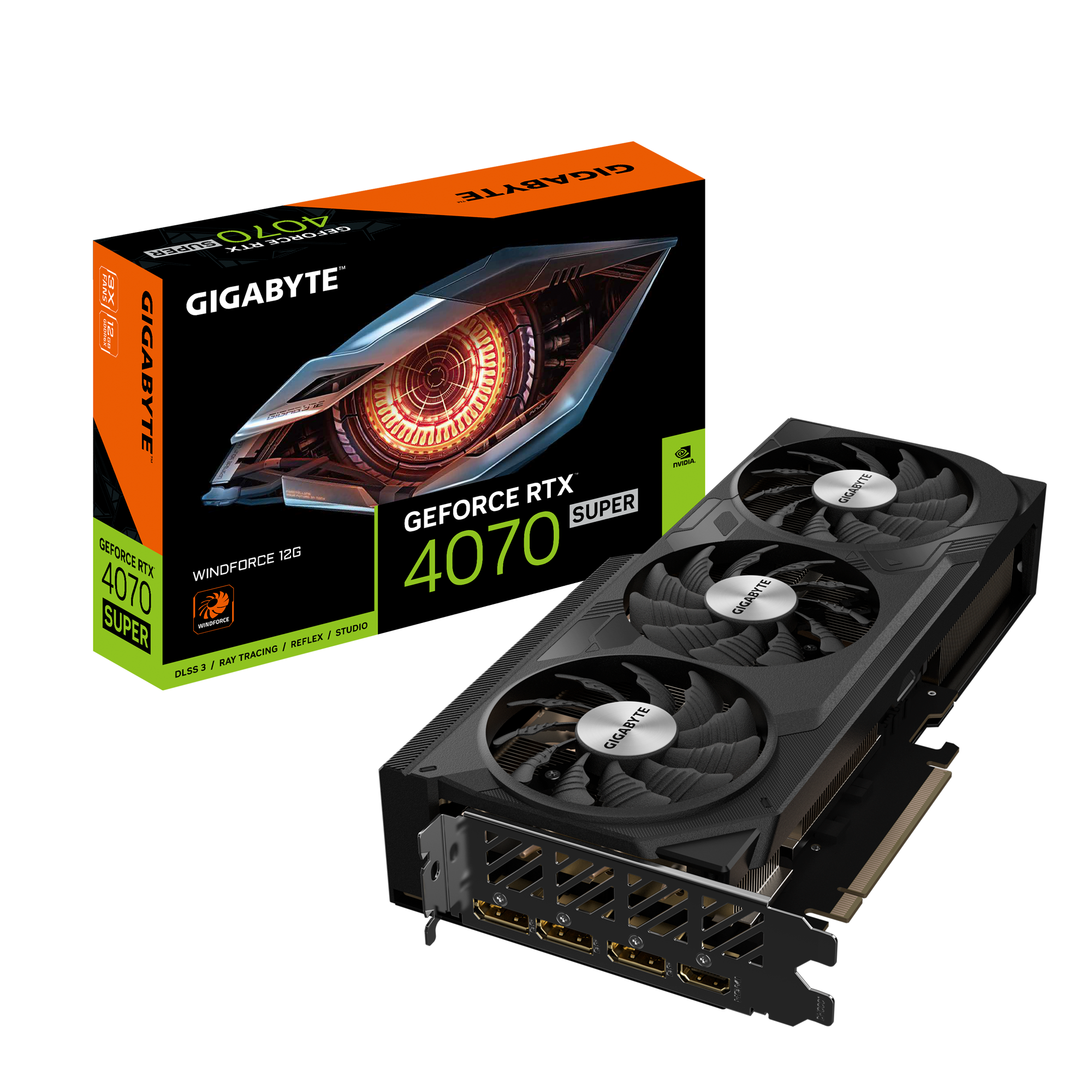 GeForce RTX™ 4070 SUPER WINDFORCE 12G