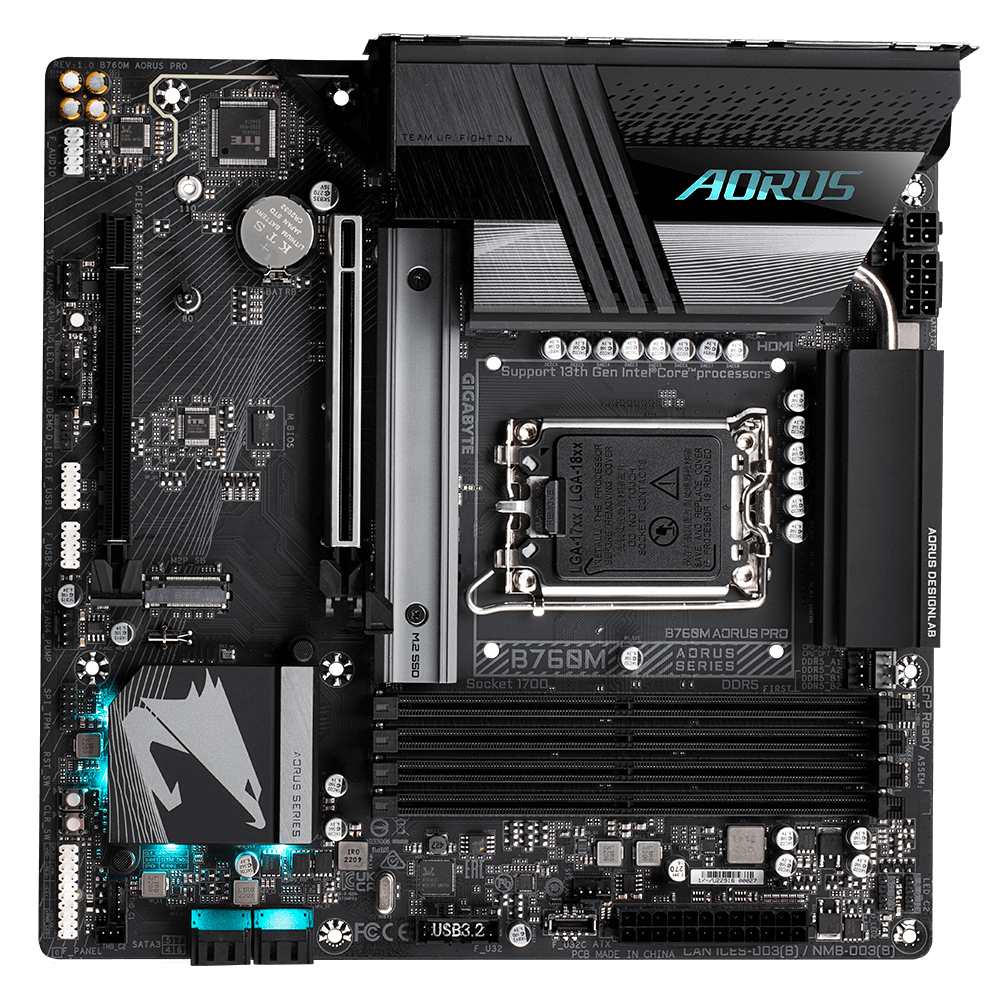 PLACA GIGABYTE B760M-E DDR5 LGA 1700