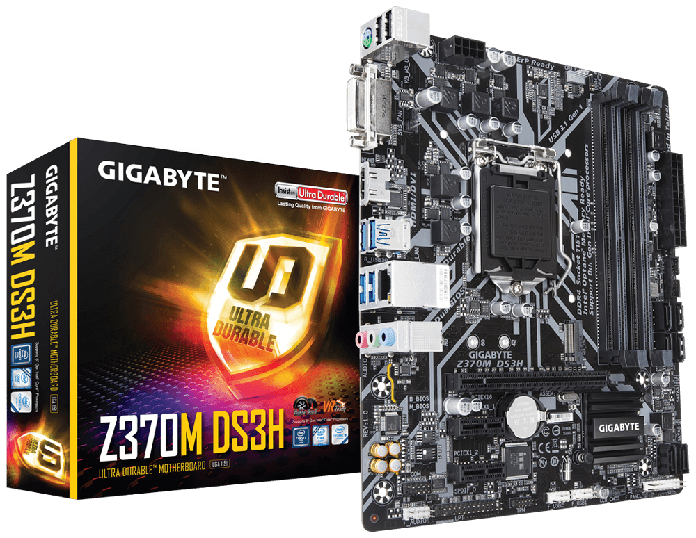 Z370M DS3H (rev. 1.0) 主な特徴 | マザーボード - GIGABYTE Japan