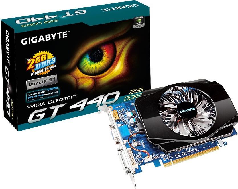 グラフィックスカード - GV-N440-2GI