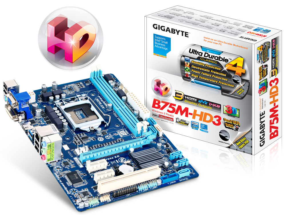 GA-B75M-HD3 (rev. 1.0) Overview | Motherboard - GIGABYTE Global