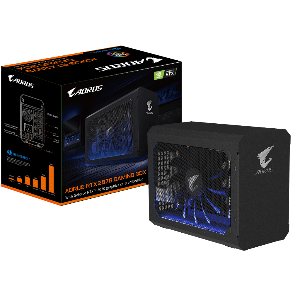 AORUS RTX 2070 GAMING BOX 主な特徴 | グラフィックスカード