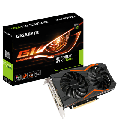 GeForce® GTX 1050 Ti G1 Gaming 4G - GIGABYTE Japan