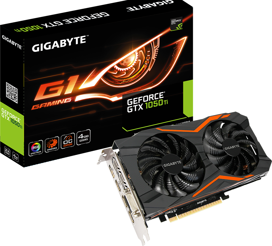 Videókártyák - GeForce® GTX 1050 Ti G1 Gaming 4G