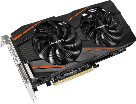 Radeon™ RX 580 GAMING 4G (Rev. 1.0/1.1) Graphics Card - GIGABYTE