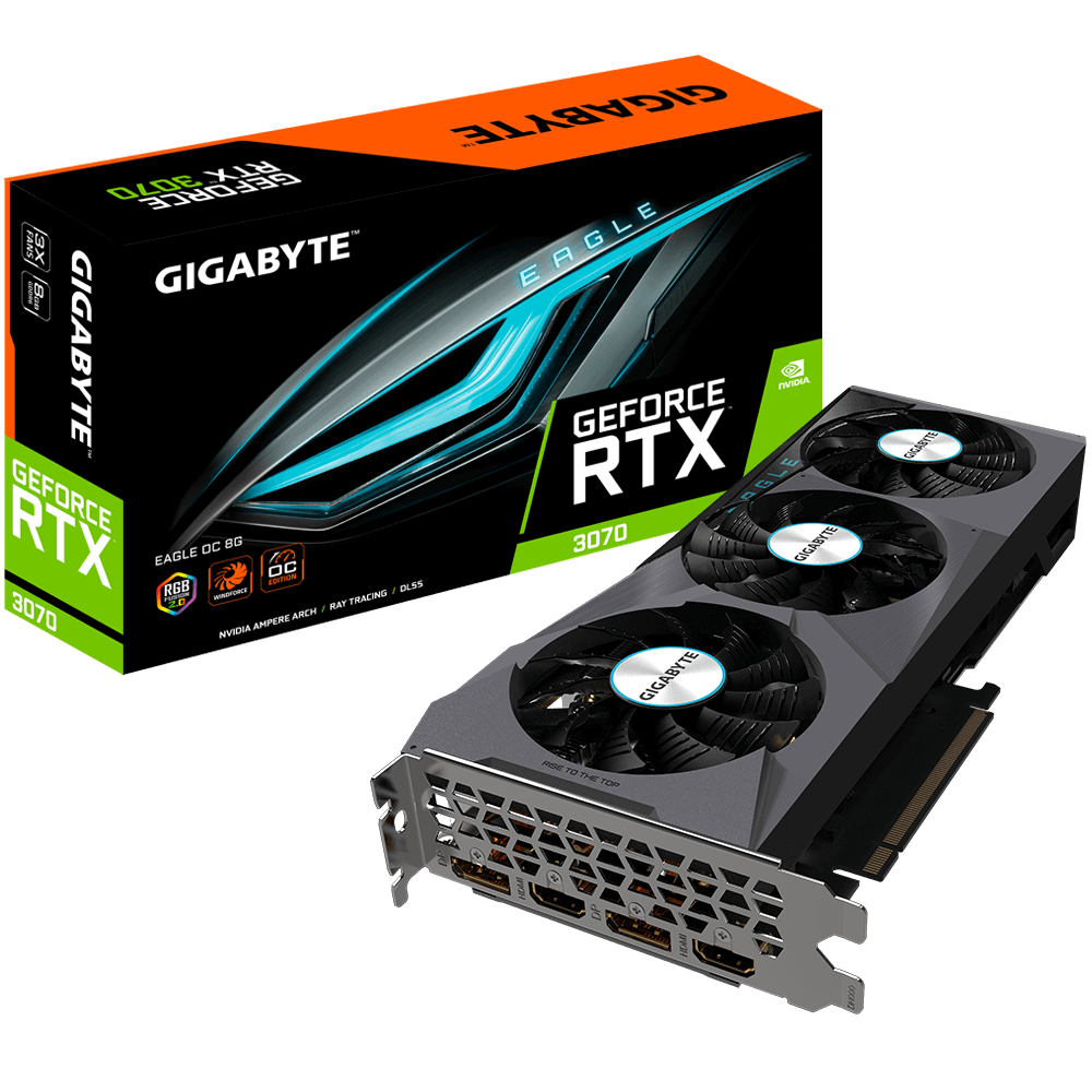 GeForce RTX™ 3070 EAGLE OC 8G (rev. 2.0) Key Features | Graphics Card -  GIGABYTE Global