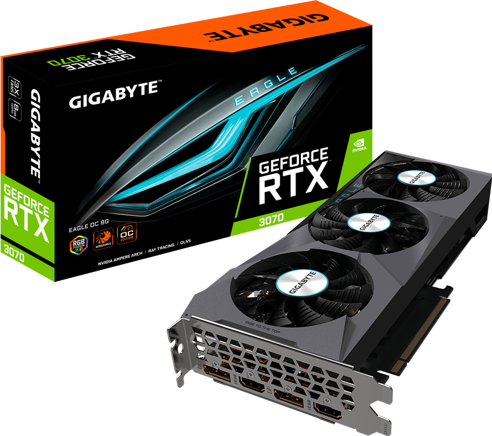 GeForce RTX 3070 EAGLE OC 8G (Rev. 2.0)