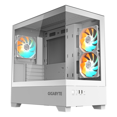 GIGABYTE C201 PANORAMIC PCケース ピラーレス GIGABYTE、ピラーレスデザインのPCケース取り扱いを開始