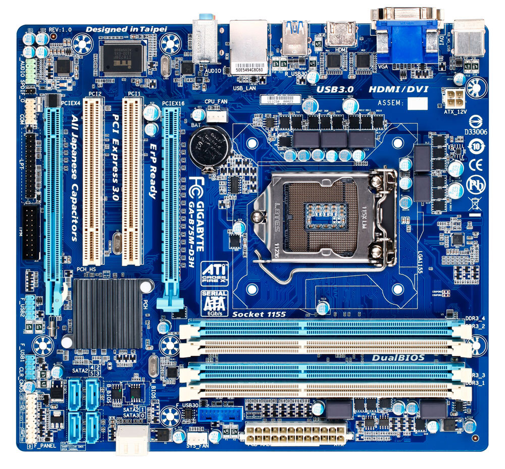 GA-B75M-D3H (rev. 1.0) Gallery | Motherboard - GIGABYTE Global