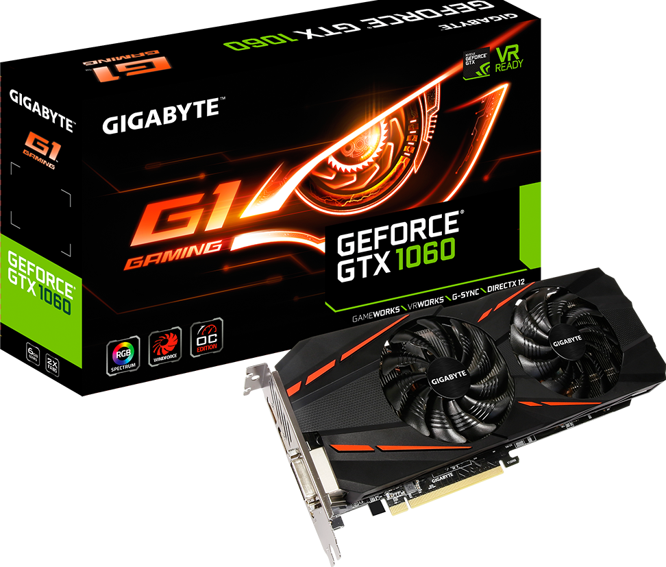 Grafické karty - GeForce® GTX 1060 G1 Gaming 6G