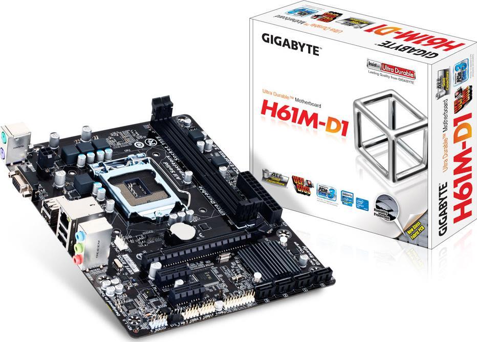 Moederbord - GA-H61M-D1