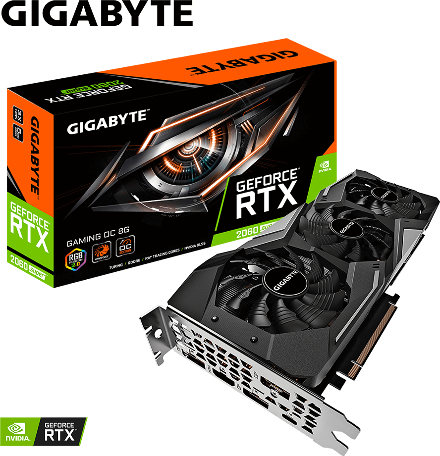 グラフィックボード・グラボ・ビデオカード GIGABYTE GeForce RTX 2060 SUPER 8GB GeForce® RTX 2060 SUPER™ GAMING OC 8G - GIGABYTE Global
