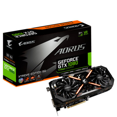 AORUS GeForce® GTX 1080 Xtreme Edition 8G 11Gbps - GIGABYTE Japan