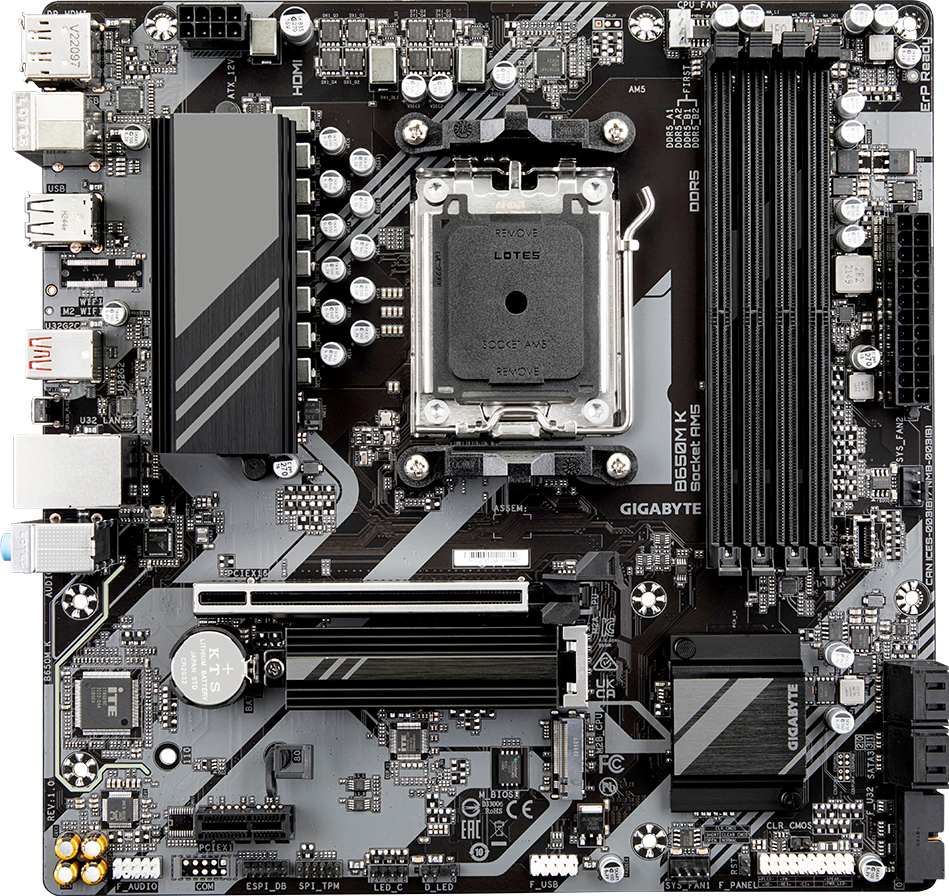 B650M K (Rev. 1.0) - GIGABYTE Global