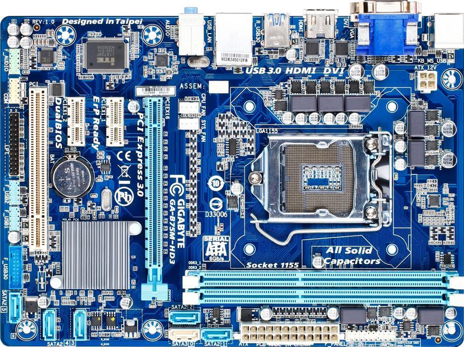 GA-B75M-HD3 (Rev. 1.0) - GIGABYTE Japan