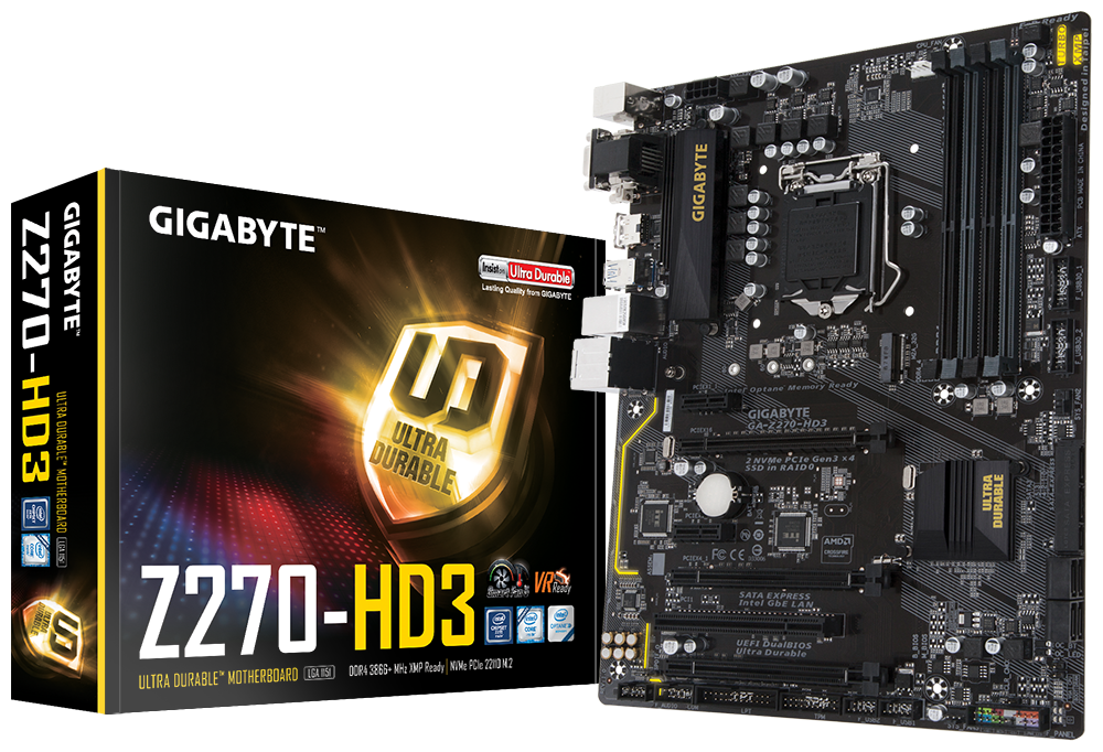 GA-Z270-HD3 (rev. 1.0) 主な特徴 | マザーボード - GIGABYTE Japan