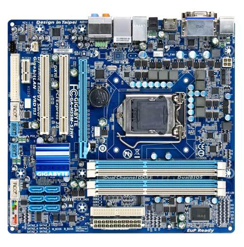 Gigabyte GA-A55M-DS2 (Socket FM1) AMD A55 (Hudson D2) - Informática - Loja de