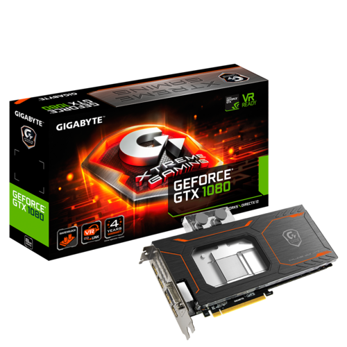 GeForce® GTX 1080 Xtreme Gaming WATERFORCE WB 8G