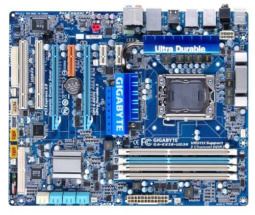 GA-EX58-UD3R (rev. 1.0/1.1) - Motherboard