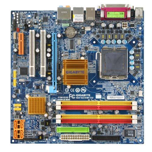 GA-G33M-S2 (rev. 1.x) - Motherboard