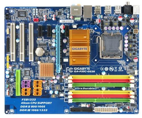 GA-P35C-DS3R (rev. 2.1) - Moederbord