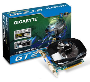 GIGABYTE Launches NVIDIA® GeForceTM GT240 Series Graphics Cards