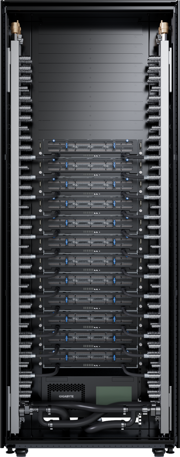 NVIDIA GB200 NVL4 GIGAPOD AI DLC Rack Scale Solution