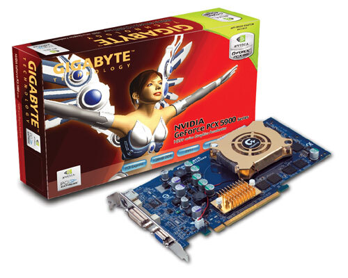 グラフィックボード・グラボ・ビデオカード Gigabyte GV-NX59128D Geforce PCX 5900 グラフィックボード・グラボ・ビデオカード Gigabyte GV-NX59128D