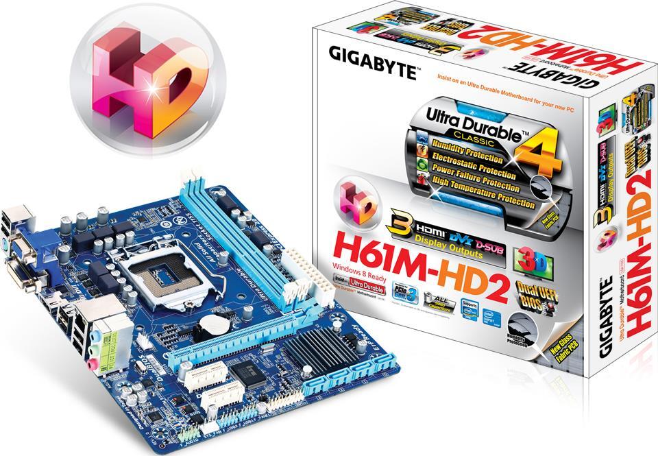 Motherboard - GA-H61M-HD2