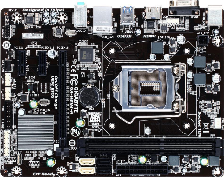 GA-H81M-H (Rev. 2.1) Motherboard - GIGABYTE Global