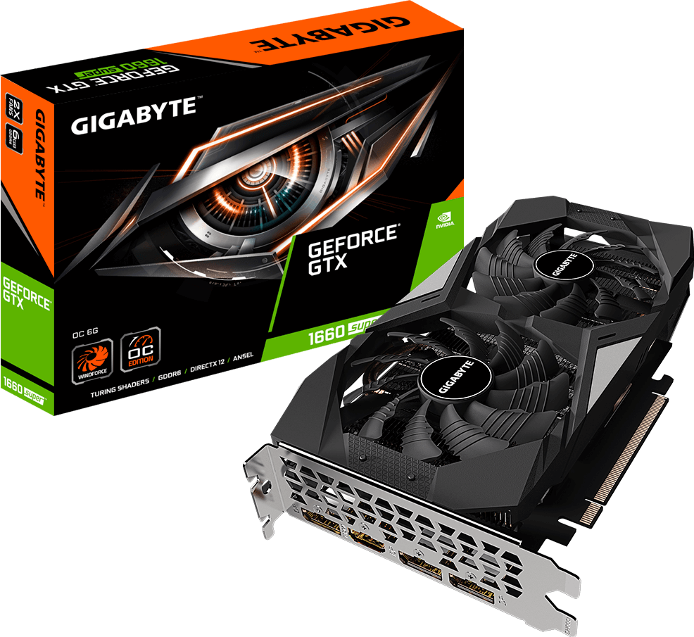 Tarjetas de Video - GeForce® GTX 1660 SUPER™ OC 6G