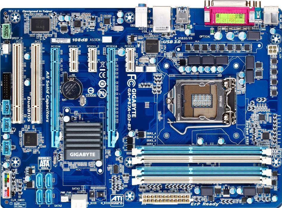 Motherboard - GA-P67A-D3-B3