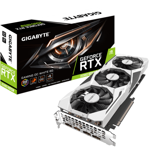 GeForce® RTX 2080 SUPER™ GAMING OC WHITE 8G Key Features 