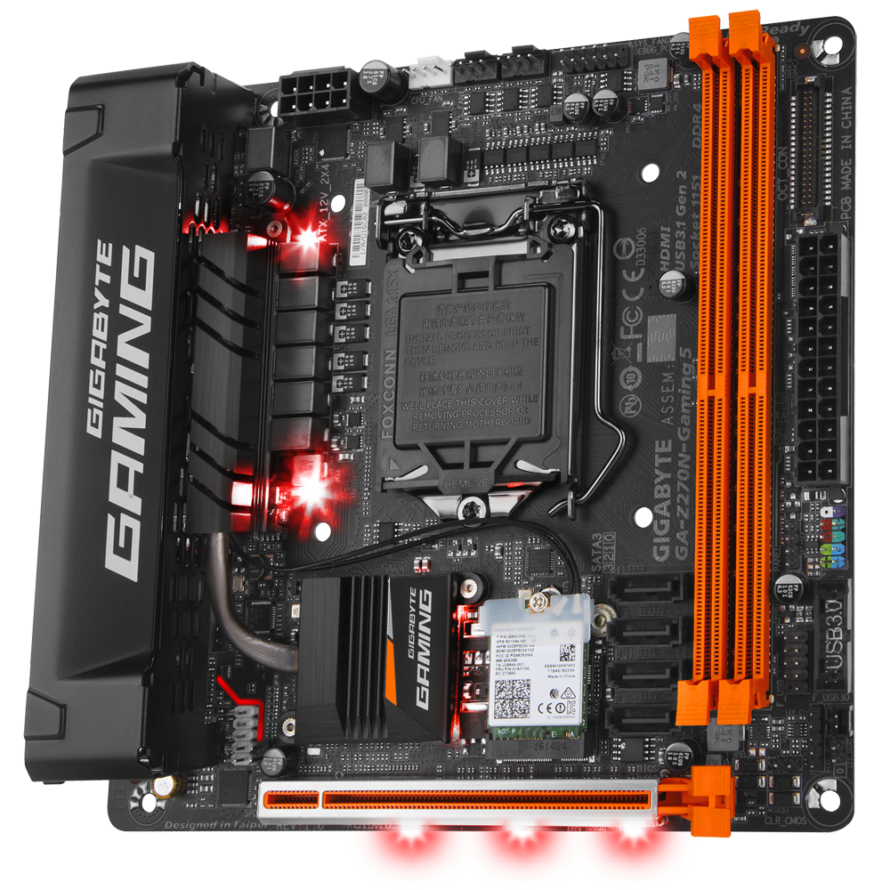 corei7 7700k GIGABYTE Z270N-Gaming 5セット png