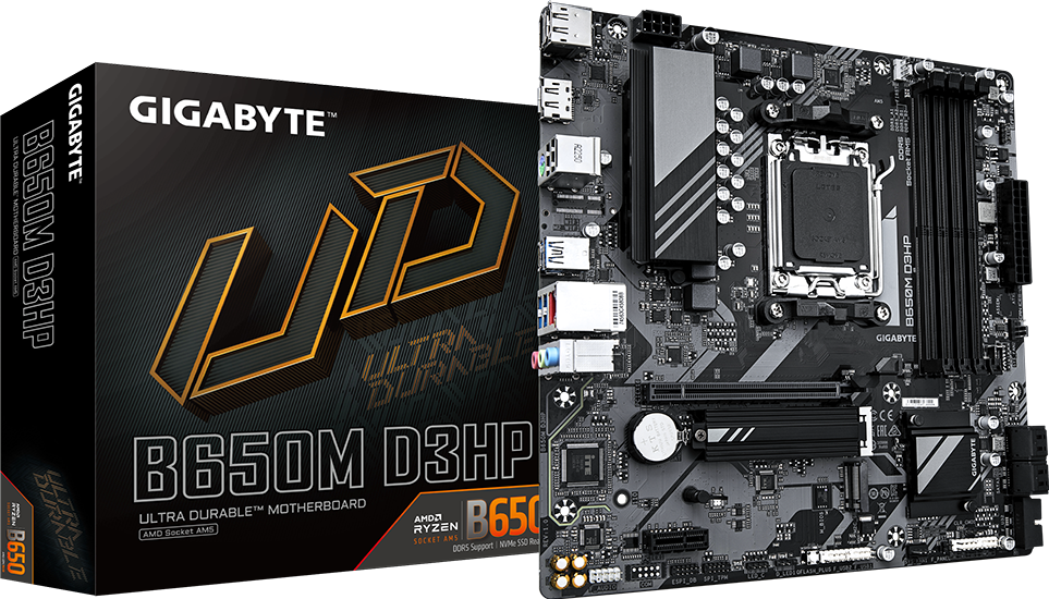 B650M D3HP (Rev. 1.x) Motherboard - GIGABYTE U.S.A.
