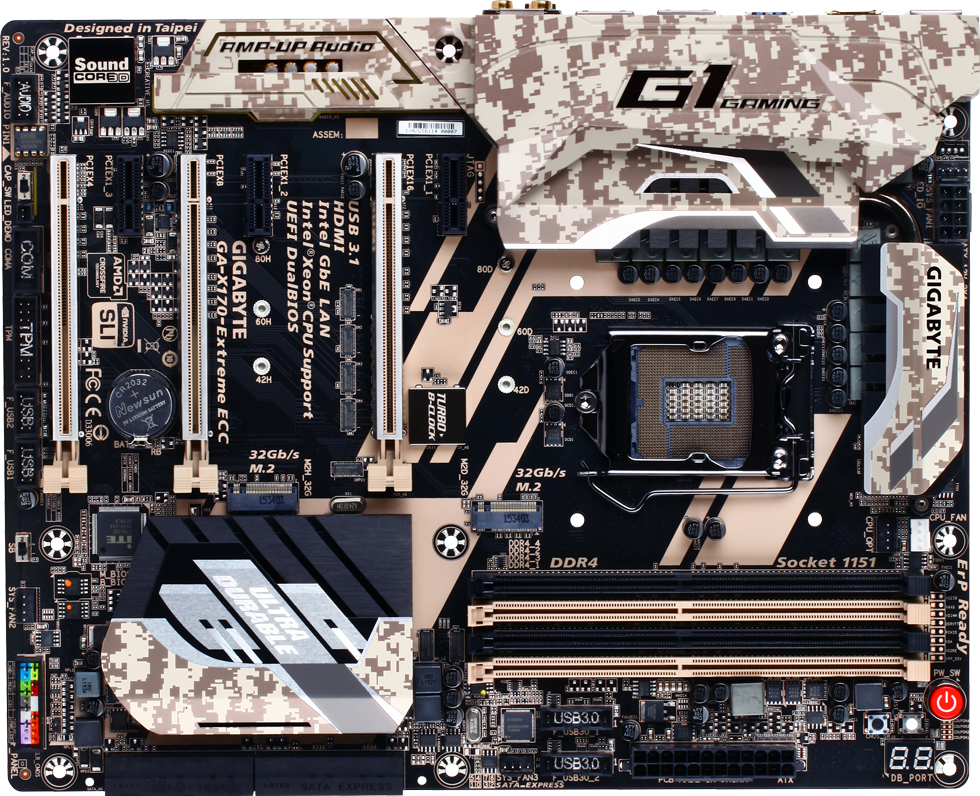 Motherboard - GA-X170-EXTREME ECC