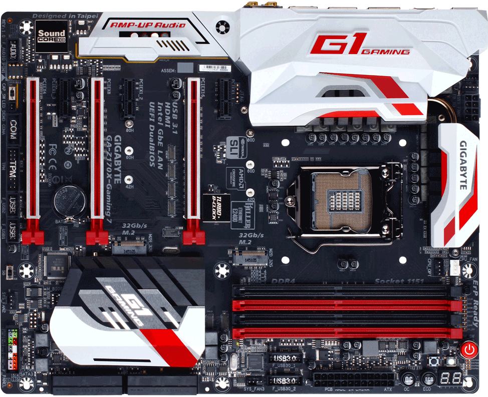 GA-Z170X-Gaming 7-EU (Rev. 1.0) Motherboard - GIGABYTE Sweden