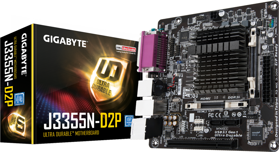 Motherboard - GA-J3355N-D2P