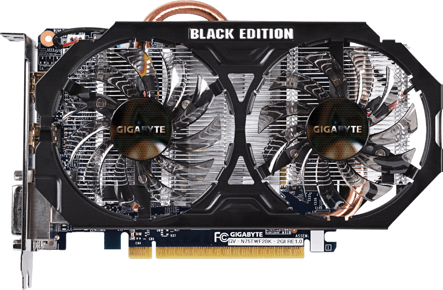 GV-N75TWF2BK-2GI Placas de Vídeo - GIGABYTE Brazil