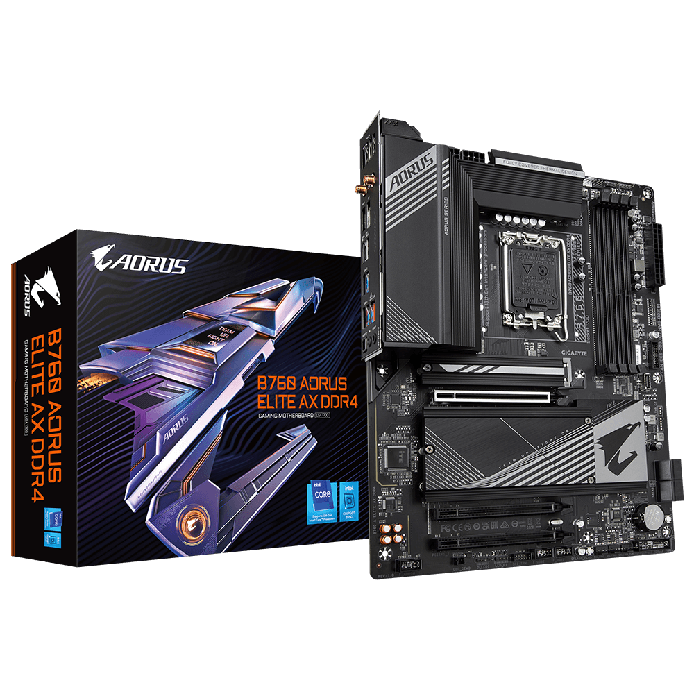 B760 AORUS ELITE AX DDR4 (rev. 1.x) 主な特徴 | マザーボード