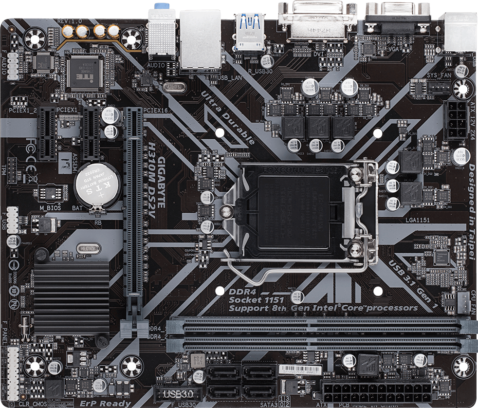 H310M DS2V (Rev. 1.0) 메인보드(M/B) - GIGABYTE Korea