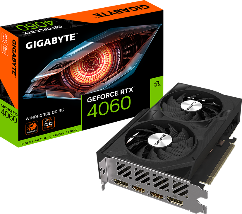 GeForce RTX™ 4060 WINDFORCE OC 8G - GIGABYTE Japan