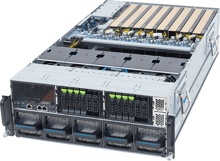 XL43-ZX2-AAS1 - NVIDIA MGX™ Server - AMD EPYC™ 9005 Server Processors - 4U DP 8 x NVIDIA RTX PRO™ GPUs