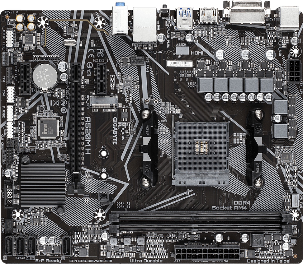 Motherboard - A520M H