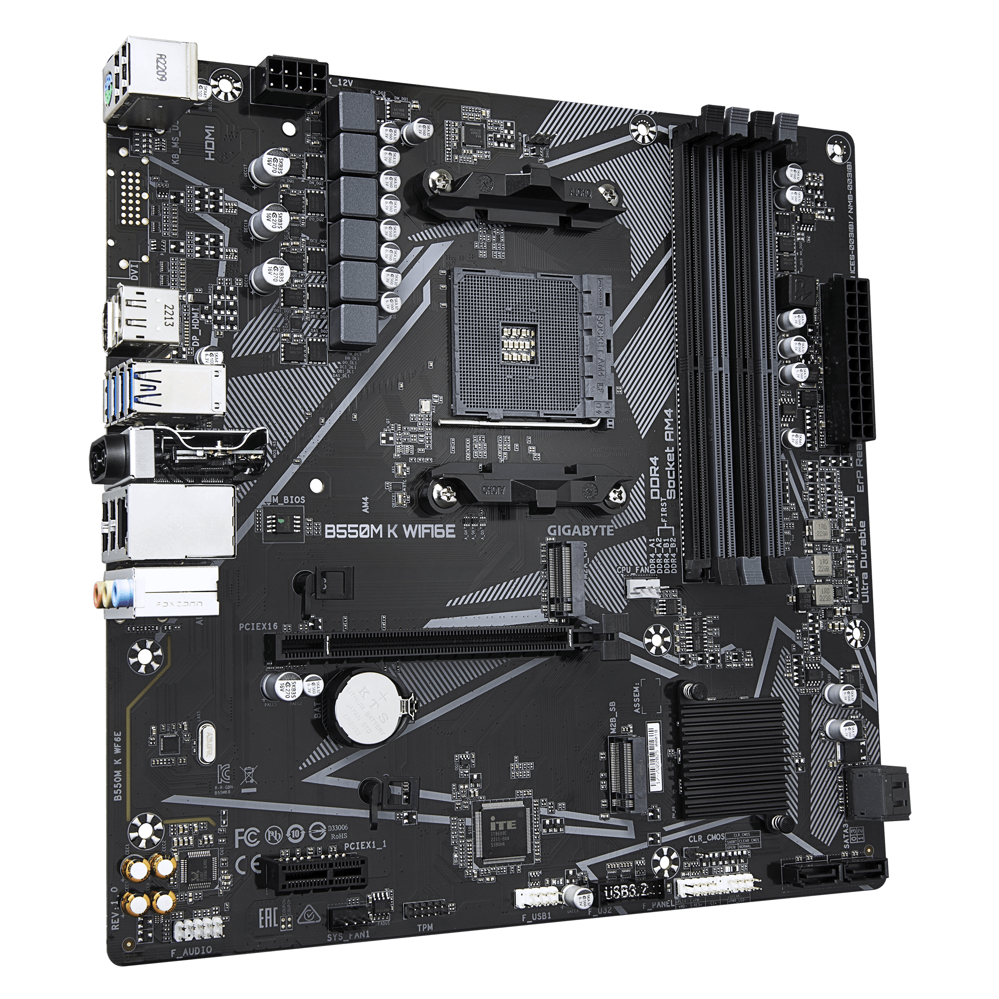 Motherboard - B550M K WIFI6E